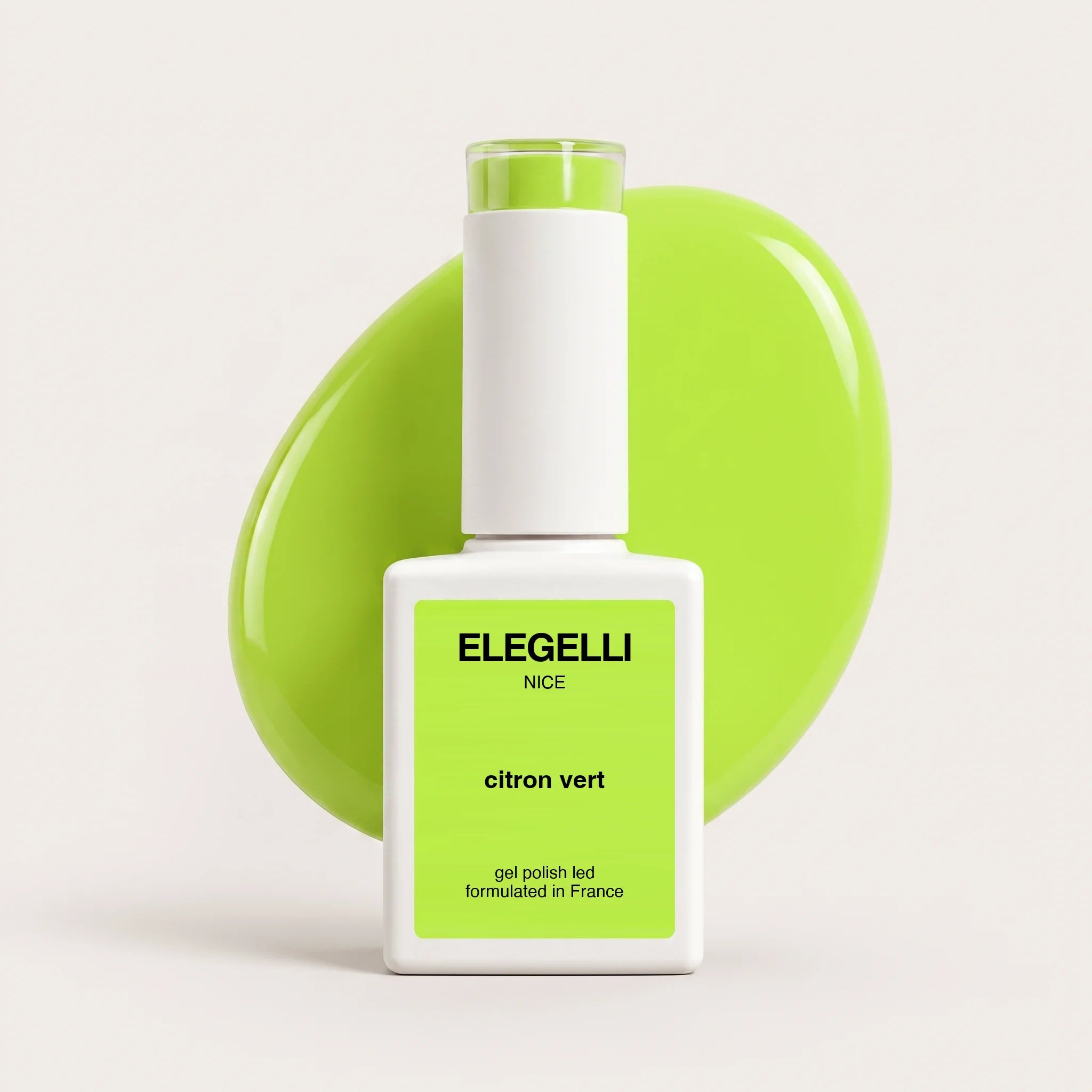 Elegelli gel polish 102 citron vert - lime
