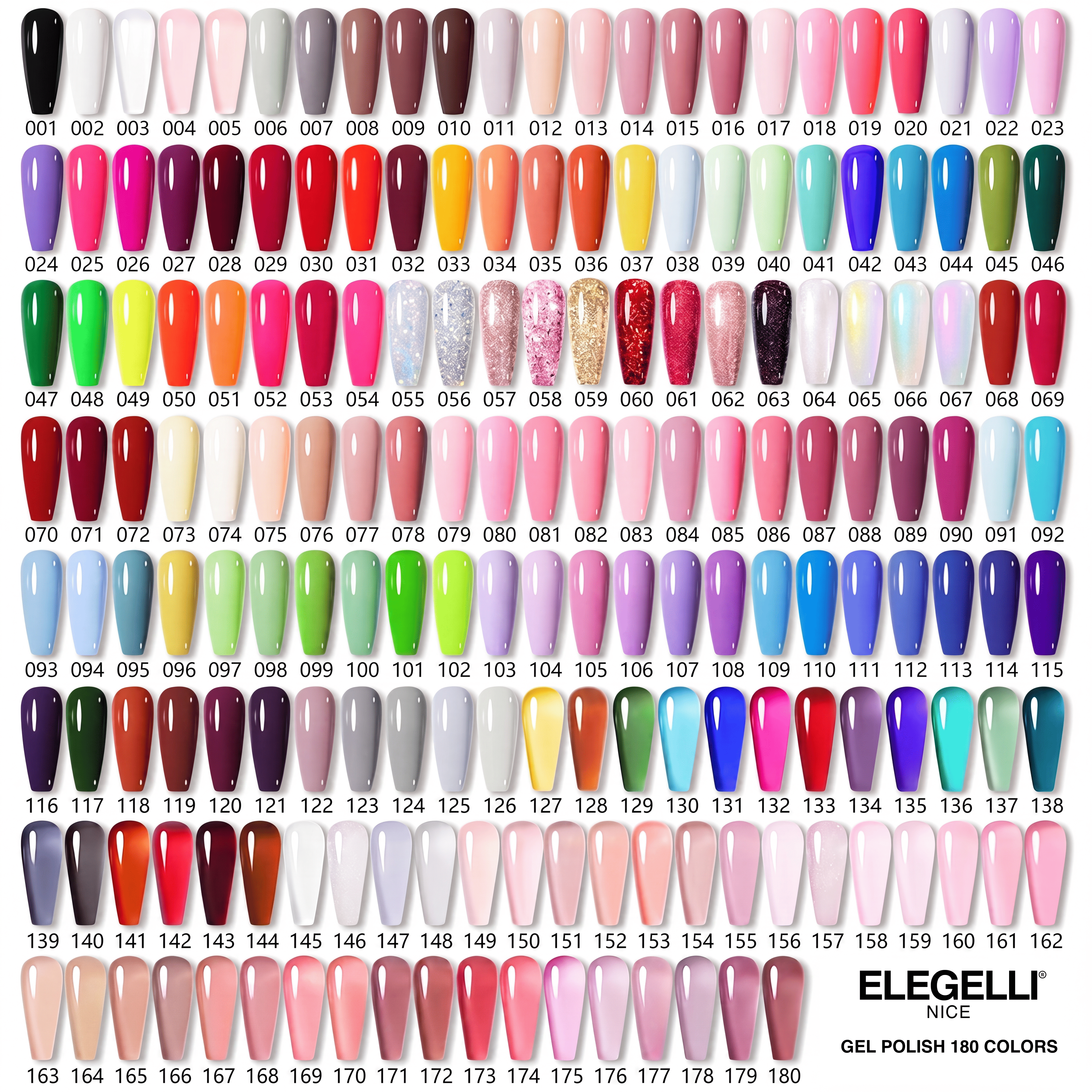 90 Gel Colors Bundle Set