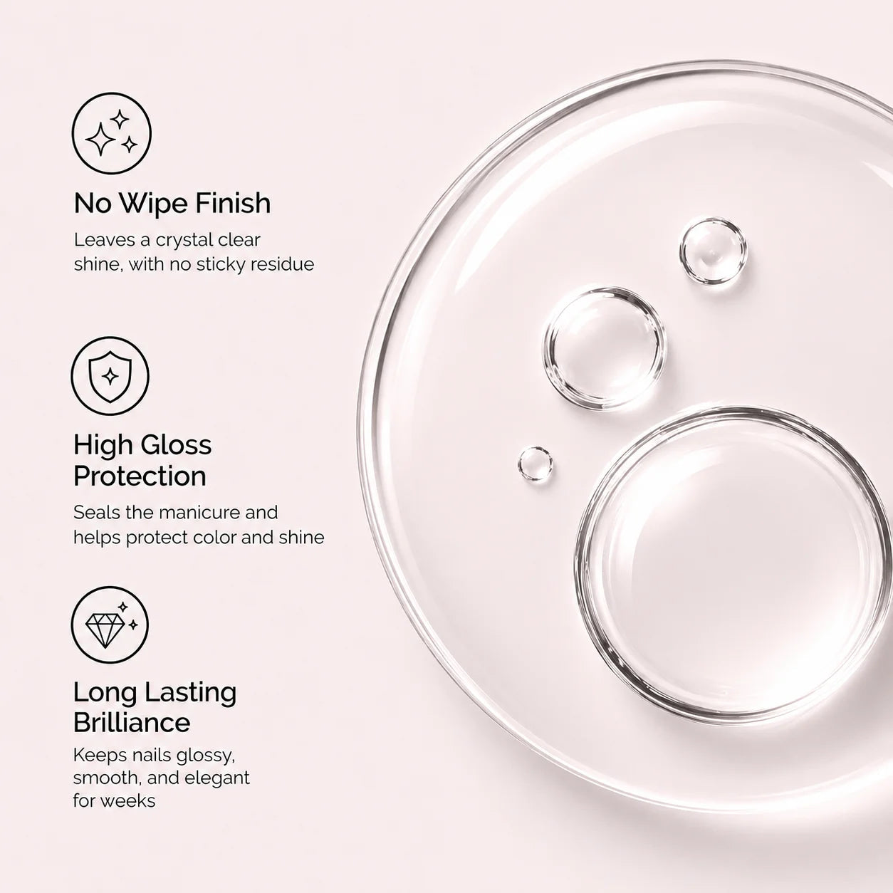 Pack Top Coat Diamant, 9 flacons