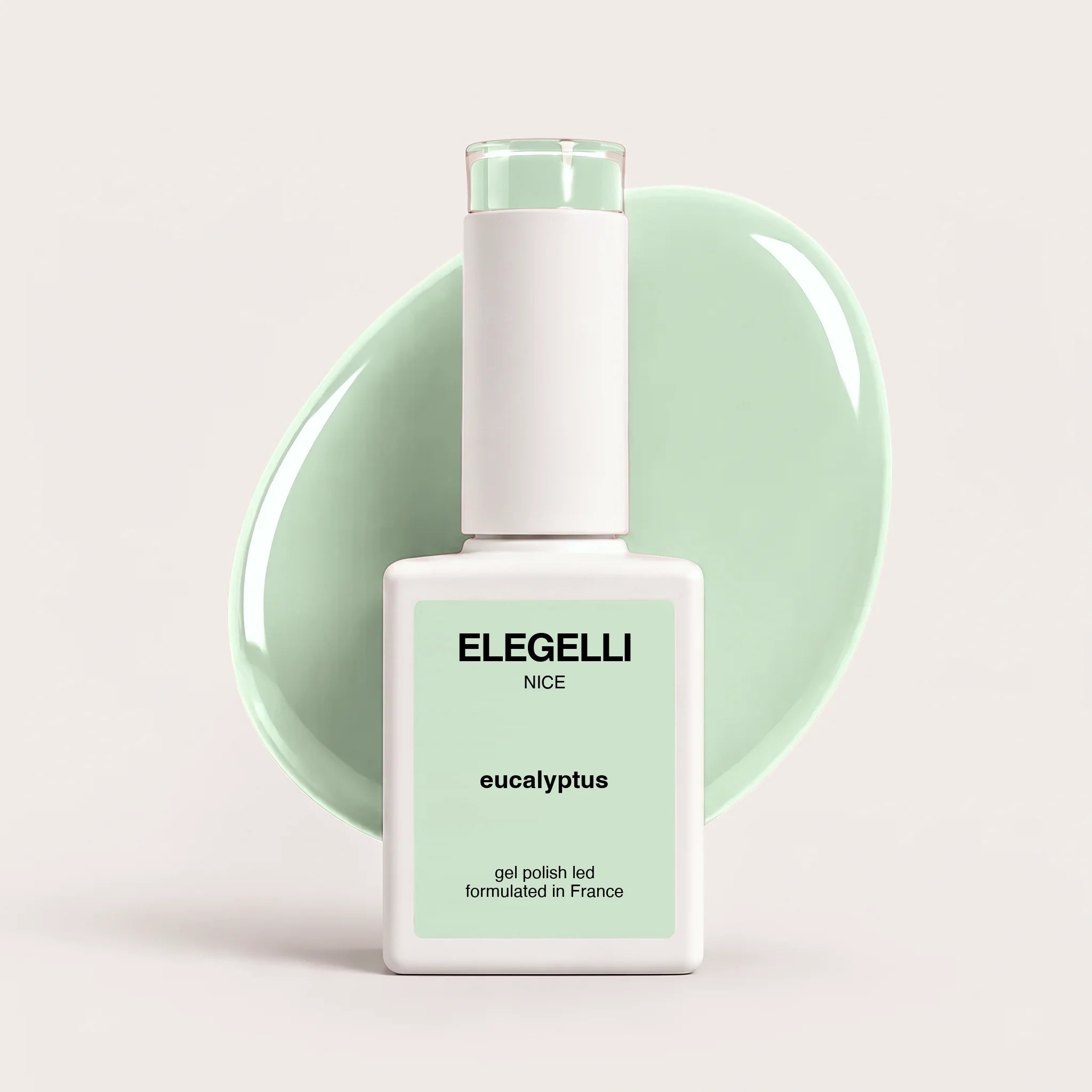 Elegelli gel polish 039 eucalyptus - eucalyptus