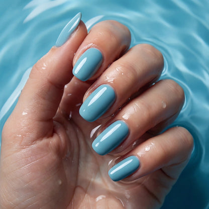 091 лазурный