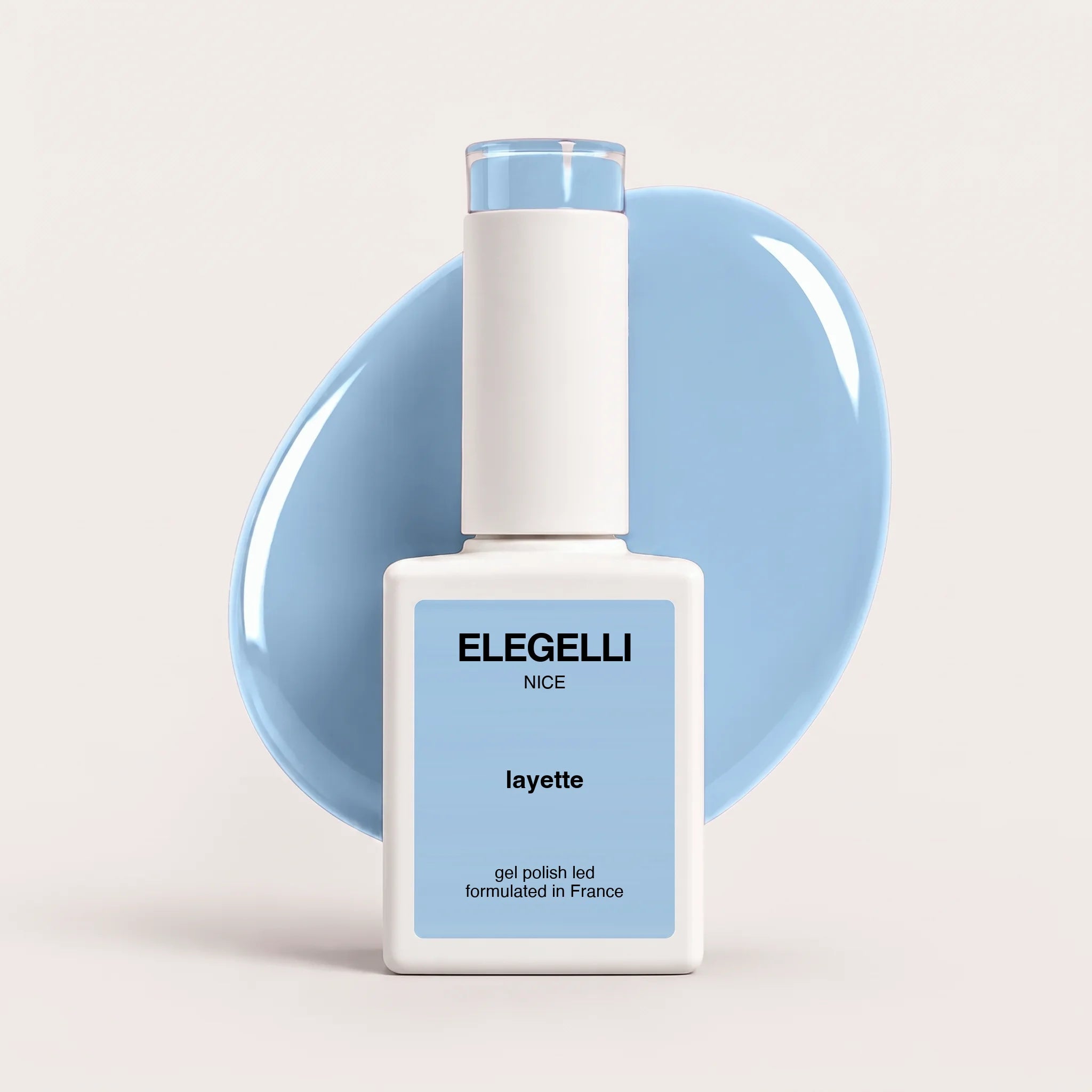 Elegelli gel polish 093 layette - layette blue