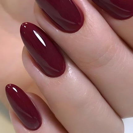 gel polish red wine