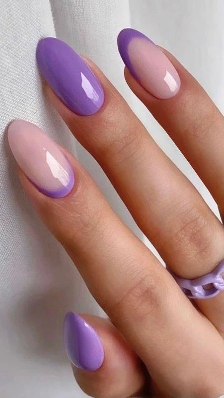 gel polish grape