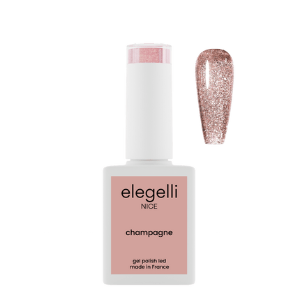 gel polish champagne