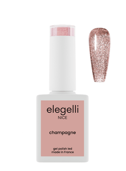 gel polish champagne