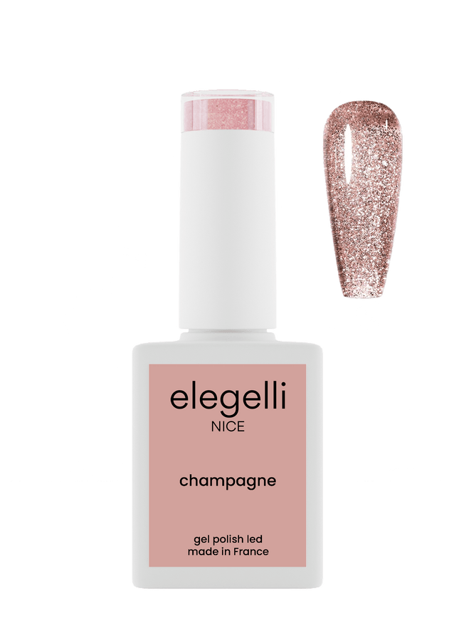 gel polish champagne