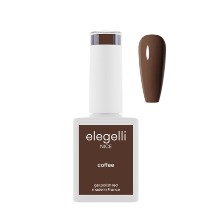 gel polish coffee