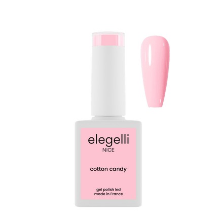 gel polish cotton candy