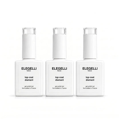 Profesionální sada Diamond Top Coat, 9 lahviček