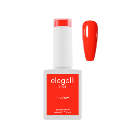 gel polish fire flow