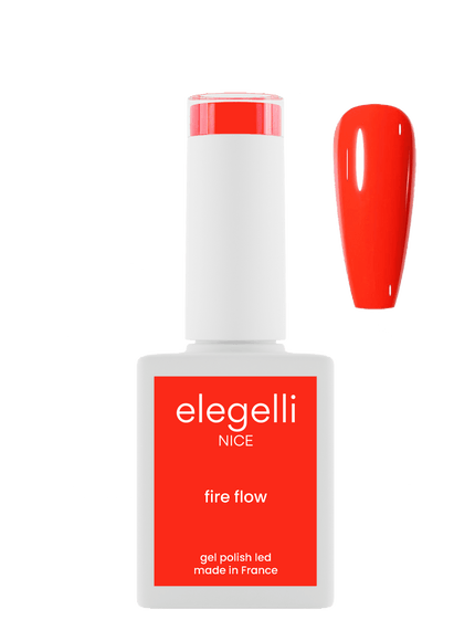 gel polish fire flow