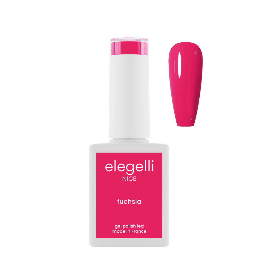 gel polish fuchsia