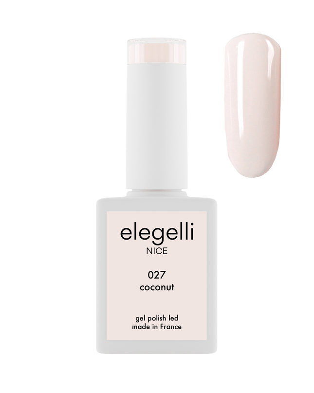 gel polish 027 Coconut - Elegelli