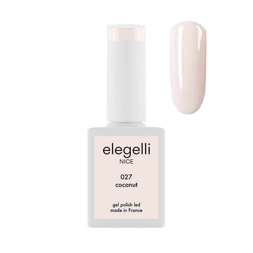 gel polish 027 Coconut - Elegelli