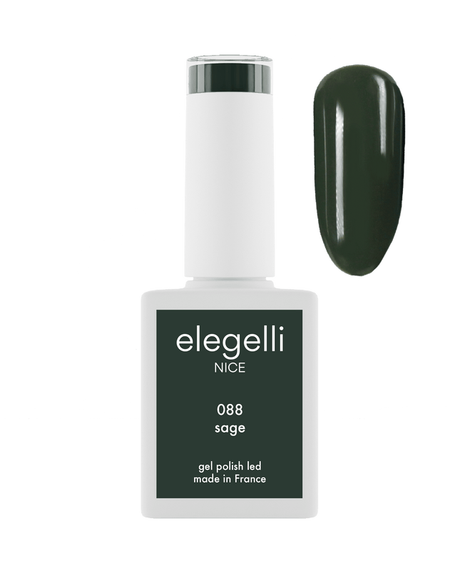 gel polish 088 sage - Elegelli