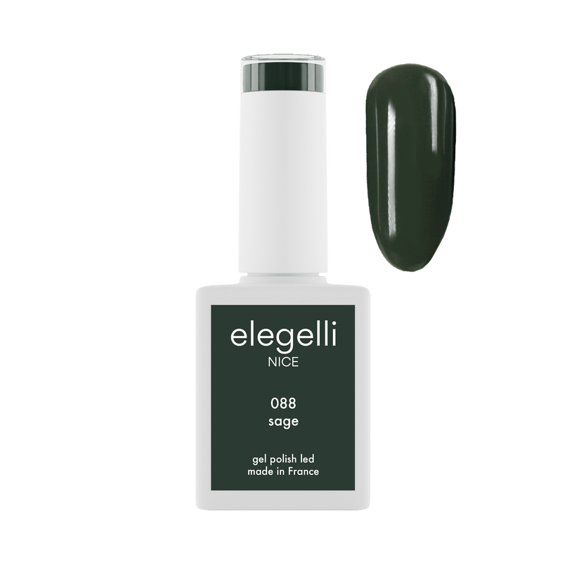 gel polish 088 sage - Elegelli