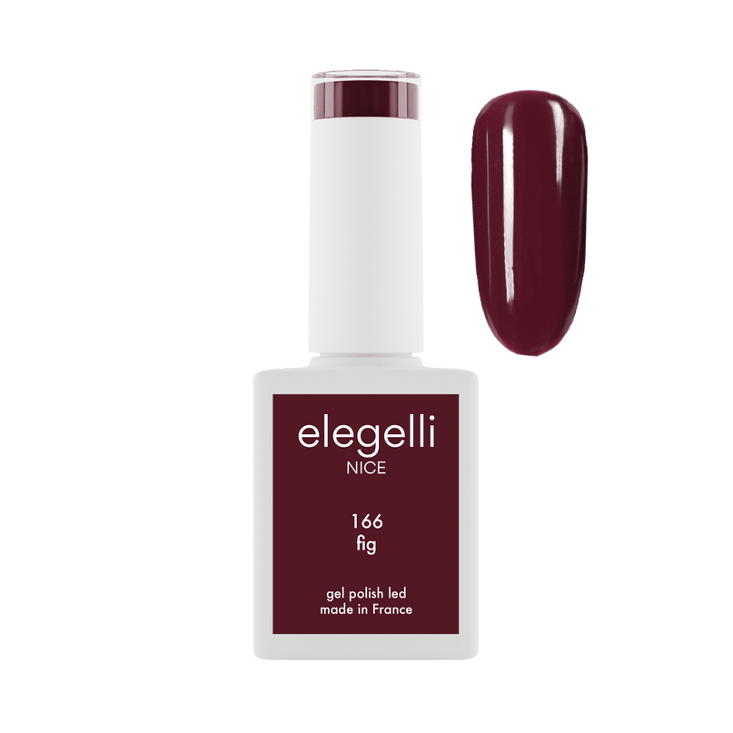 gel polish 166 fig - Elegelli