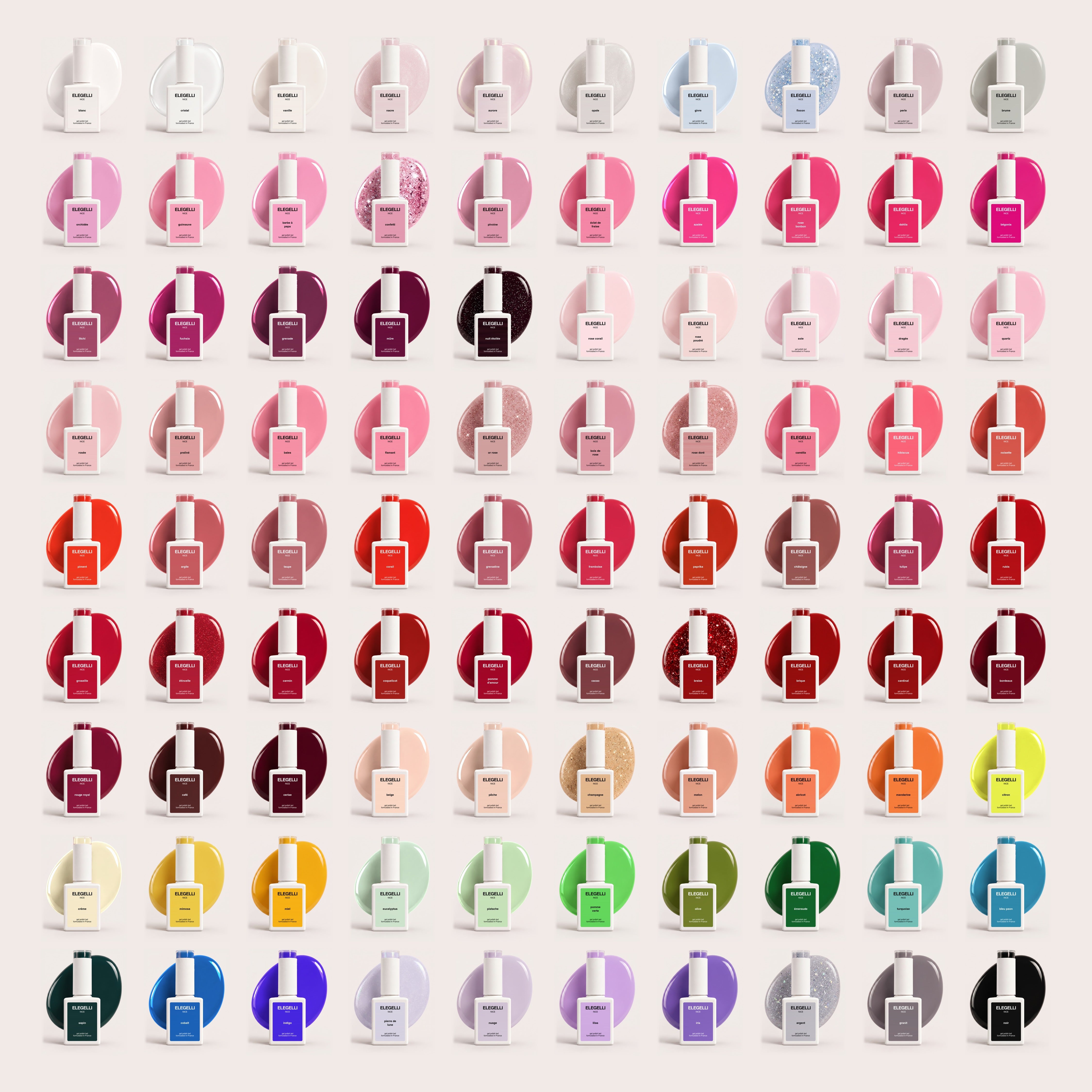 90 Gel Colors Bundle Set