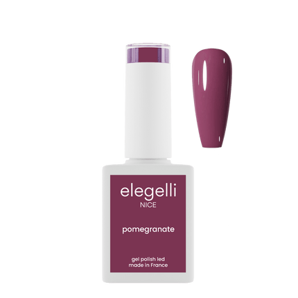 gel polish pomegranate