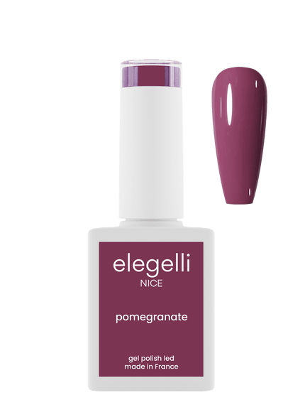 gel polish pomegranate