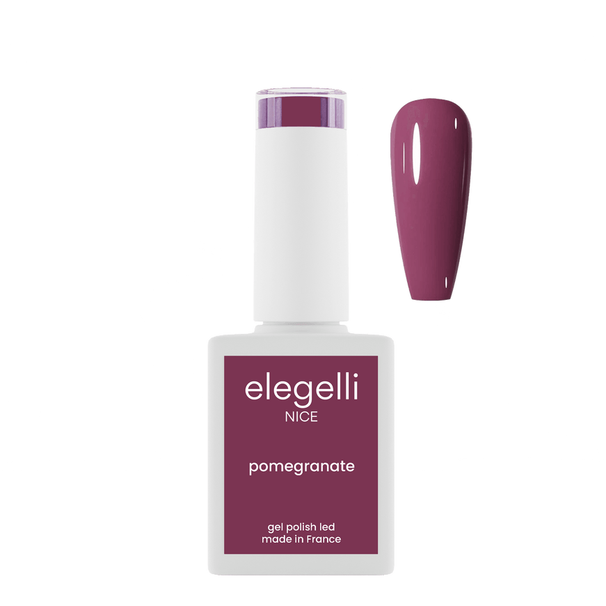 gel polish pomegranate