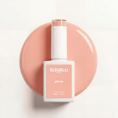 rubber base pêssego