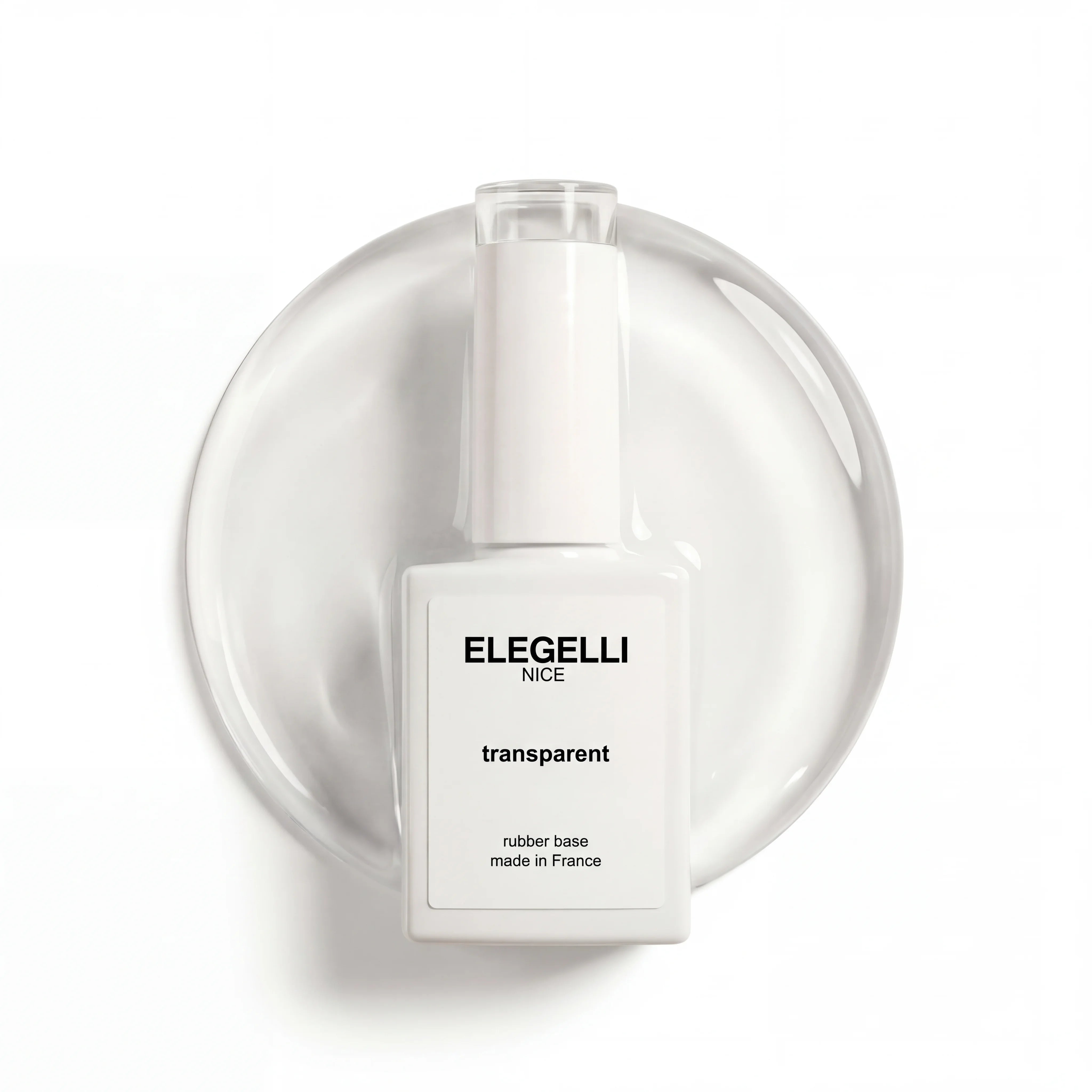 rubber base transparente