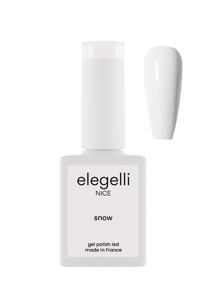 gel polish snow